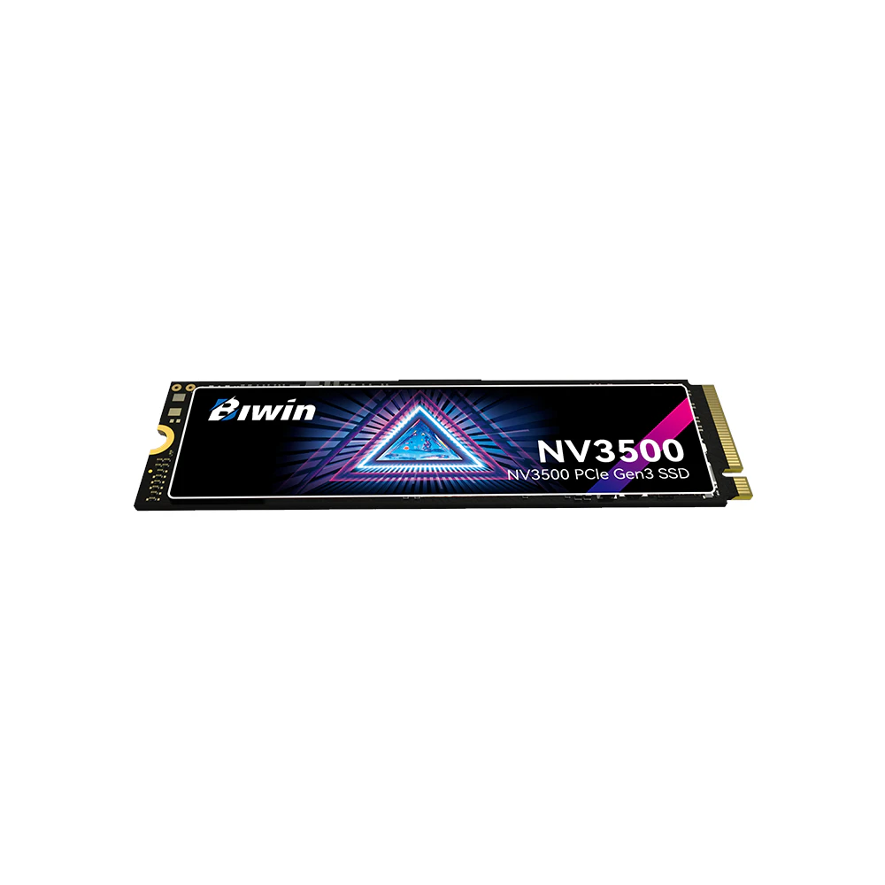 A large main feature product image of EX-DEMO BIWIN Black Opal NV3500 PCIe Gen3 NVMe M.2 SSD - 512GB