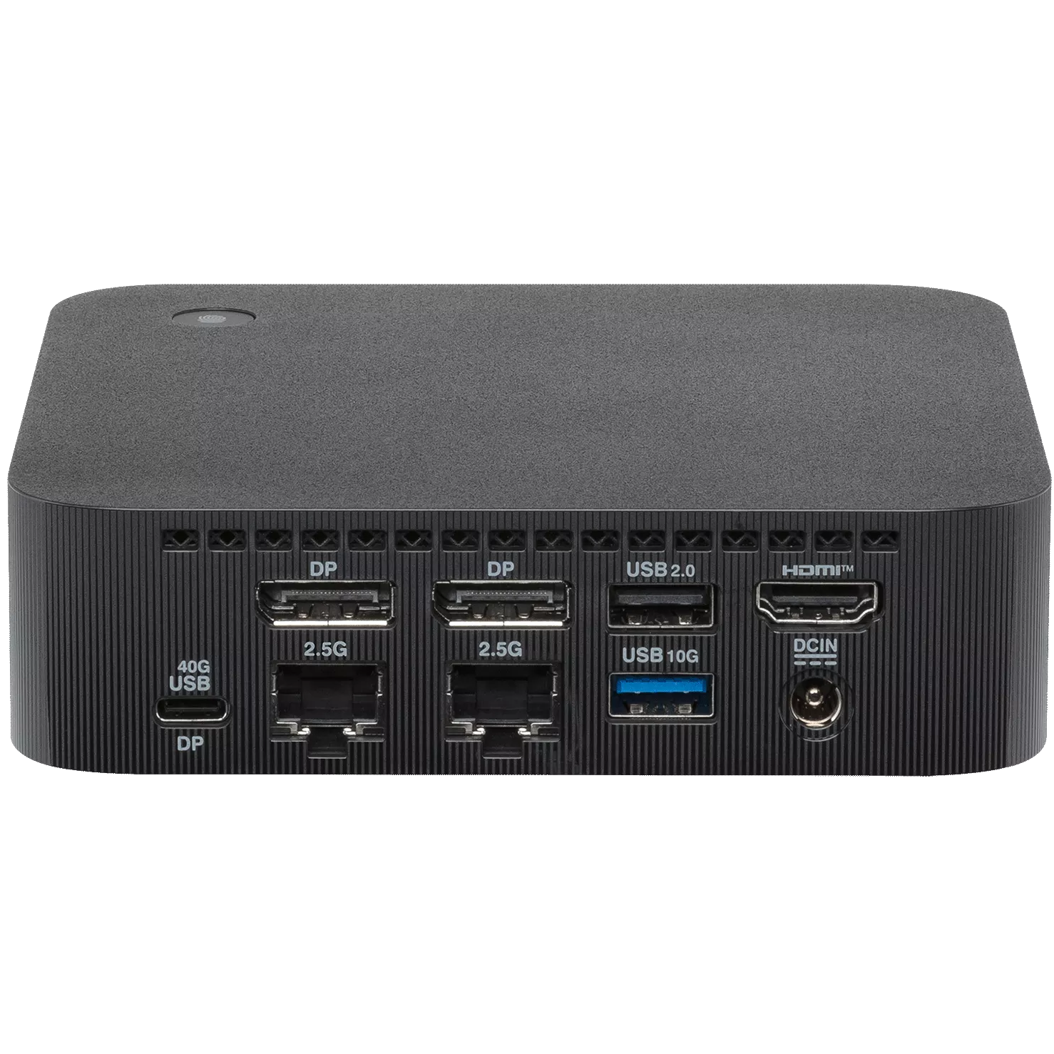 A large main feature product image of ASUS ExpertCenter PN55 Ryzen Ai 5 430 Barebones Mini PC