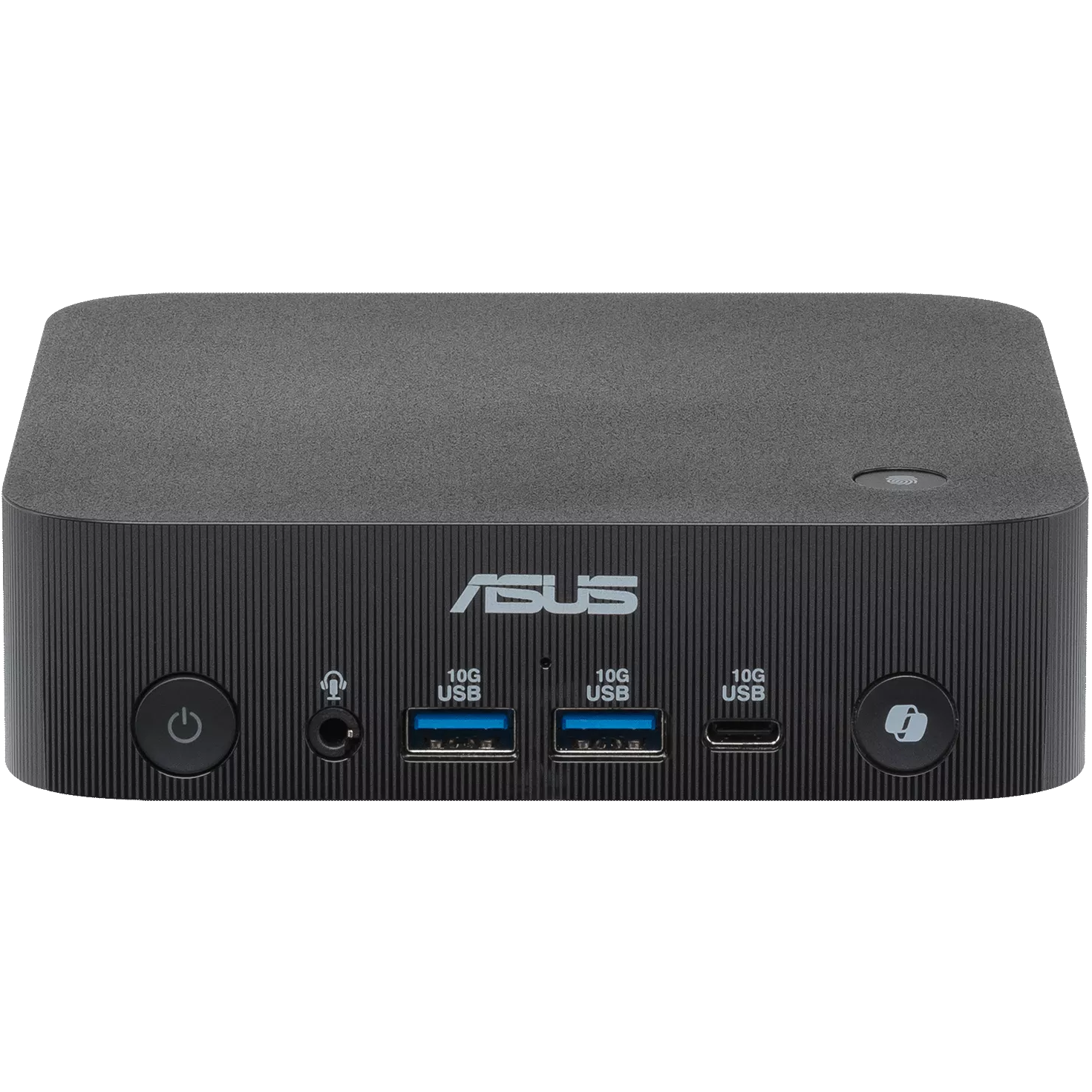 A large main feature product image of ASUS ExpertCenter PN55 Ryzen Ai 7 450 Barebones Mini PC