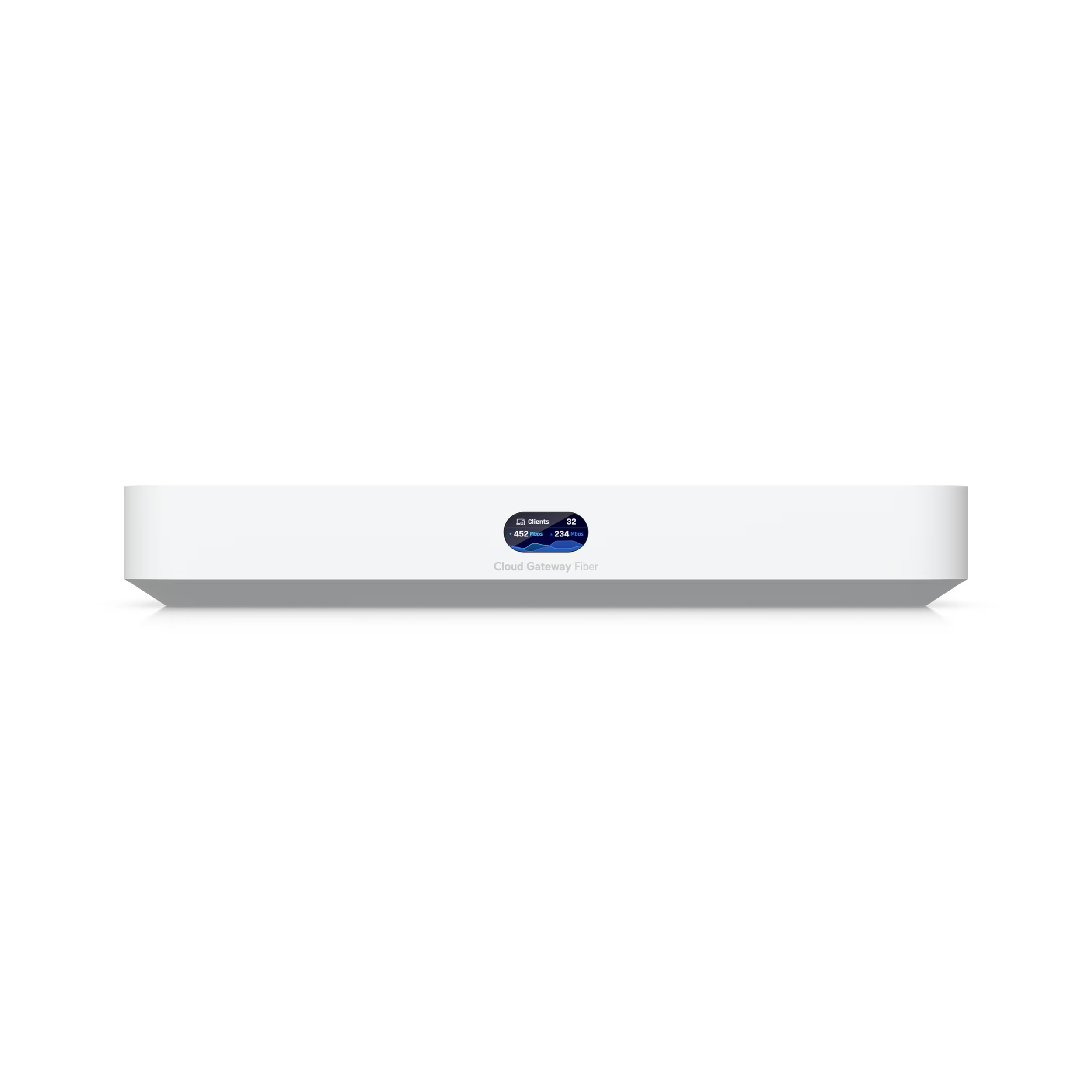 A large main feature product image of EX-DEMO Ubiquiti UniFi Cloud Gateway Fiber 10GbE Router