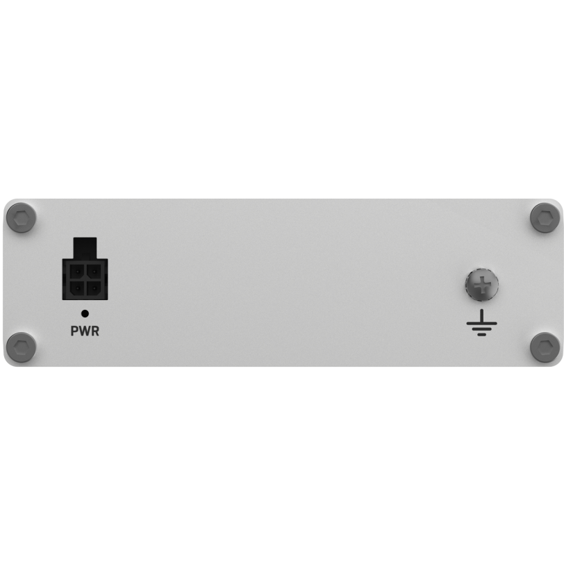 A large main feature product image of Teltonika TSW110 L2 Unmanaged Ethernet Switch
