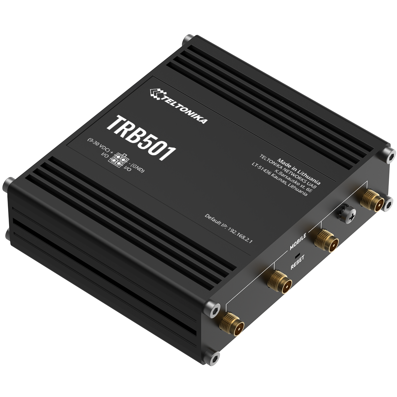 A large main feature product image of Teltonika TRB501 Industrial 5G Gateway