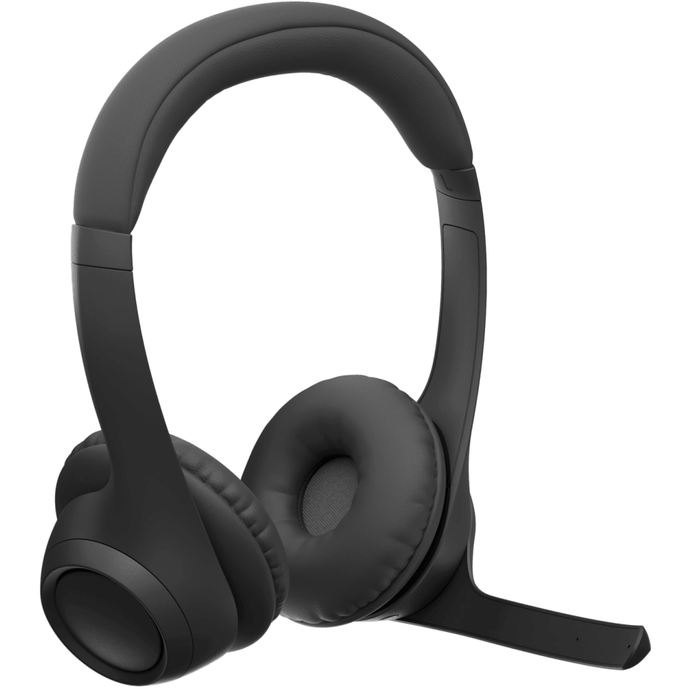 A large main feature product image of Logitech Zone 300 Wireless Headset (Graphite)