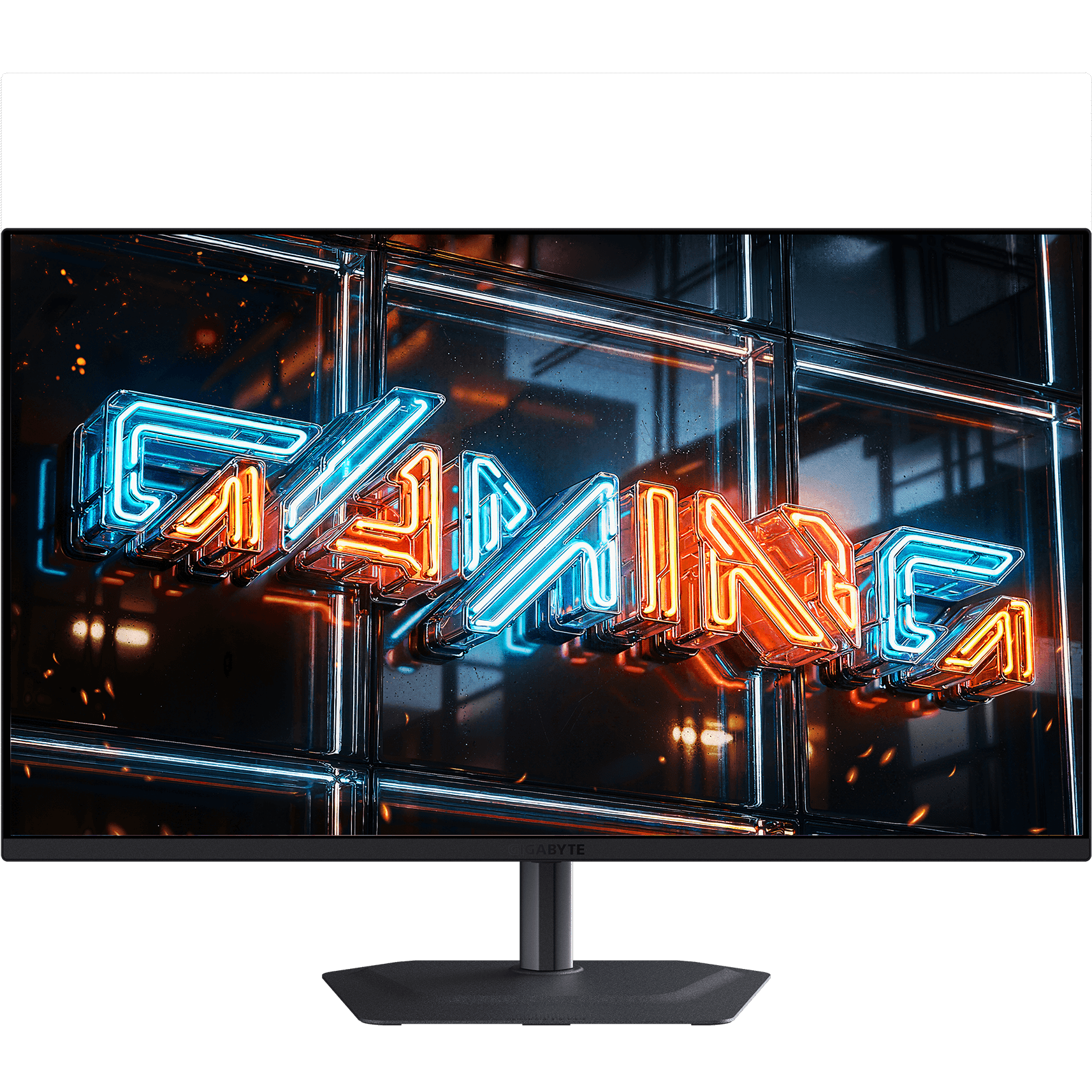 A large main feature product image of Gigabyte MO32U24 OLED - 32" 4K 2160p 240Hz 0.03ms Gaming Monitor