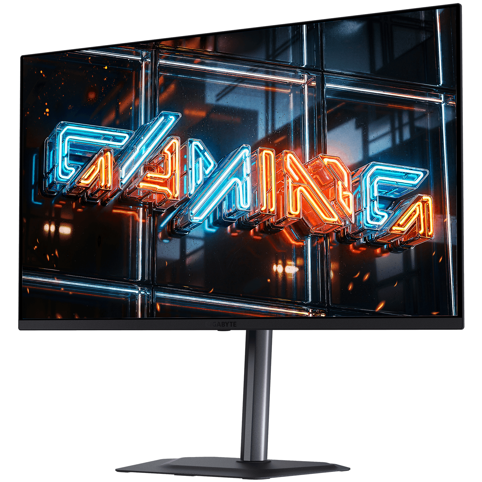A large main feature product image of Gigabyte MO32U24 OLED - 32" 4K 2160p 240Hz 0.03ms Gaming Monitor