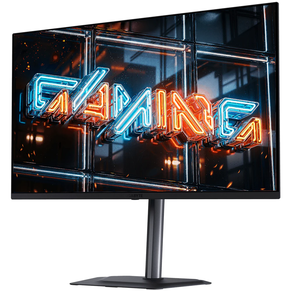 A large main feature product image of Gigabyte MO32U24 OLED - 32" 4K 2160p 240Hz 0.03ms Gaming Monitor