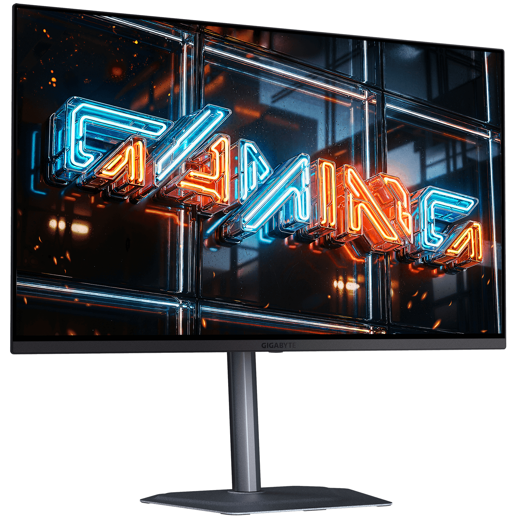 A large main feature product image of Gigabyte MO32U24 OLED - 32" 4K 2160p 240Hz 0.03ms Gaming Monitor