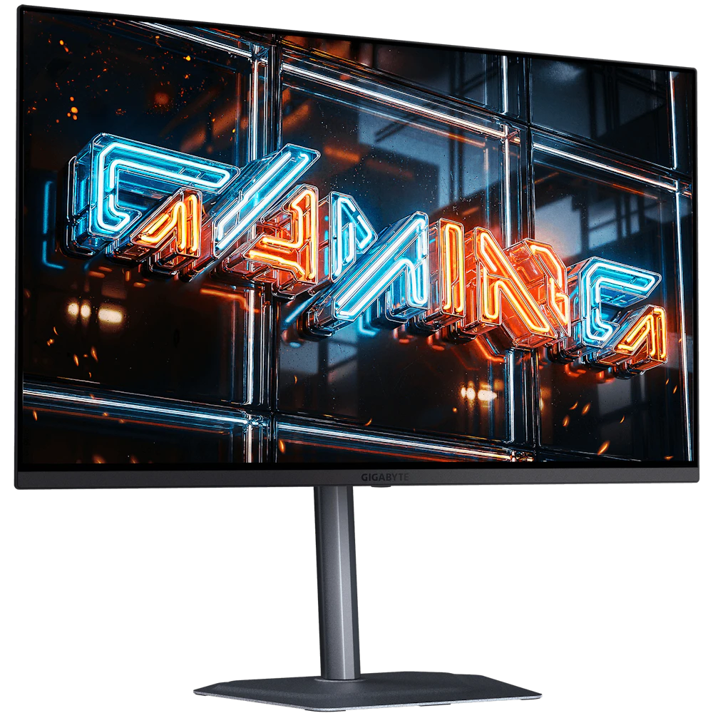 A large main feature product image of Gigabyte MO32U24 OLED - 32" 4K 2160p 240Hz 0.03ms Gaming Monitor
