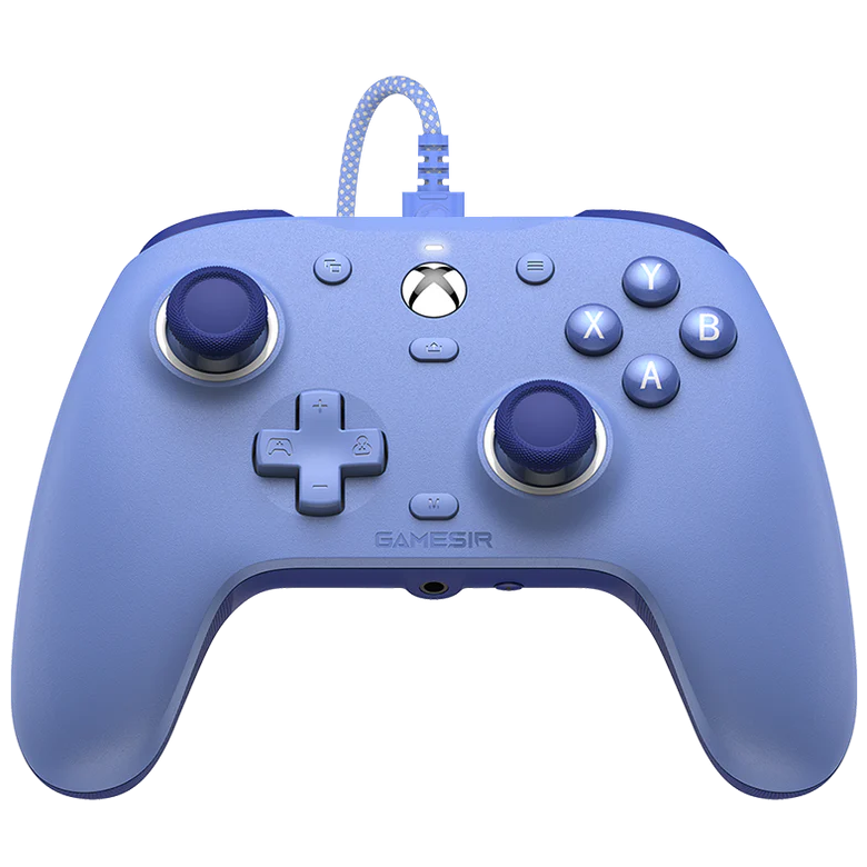 A large main feature product image of GameSir G7 SE Wired Controller with Hall Effect Sticks - Dynamic Blue