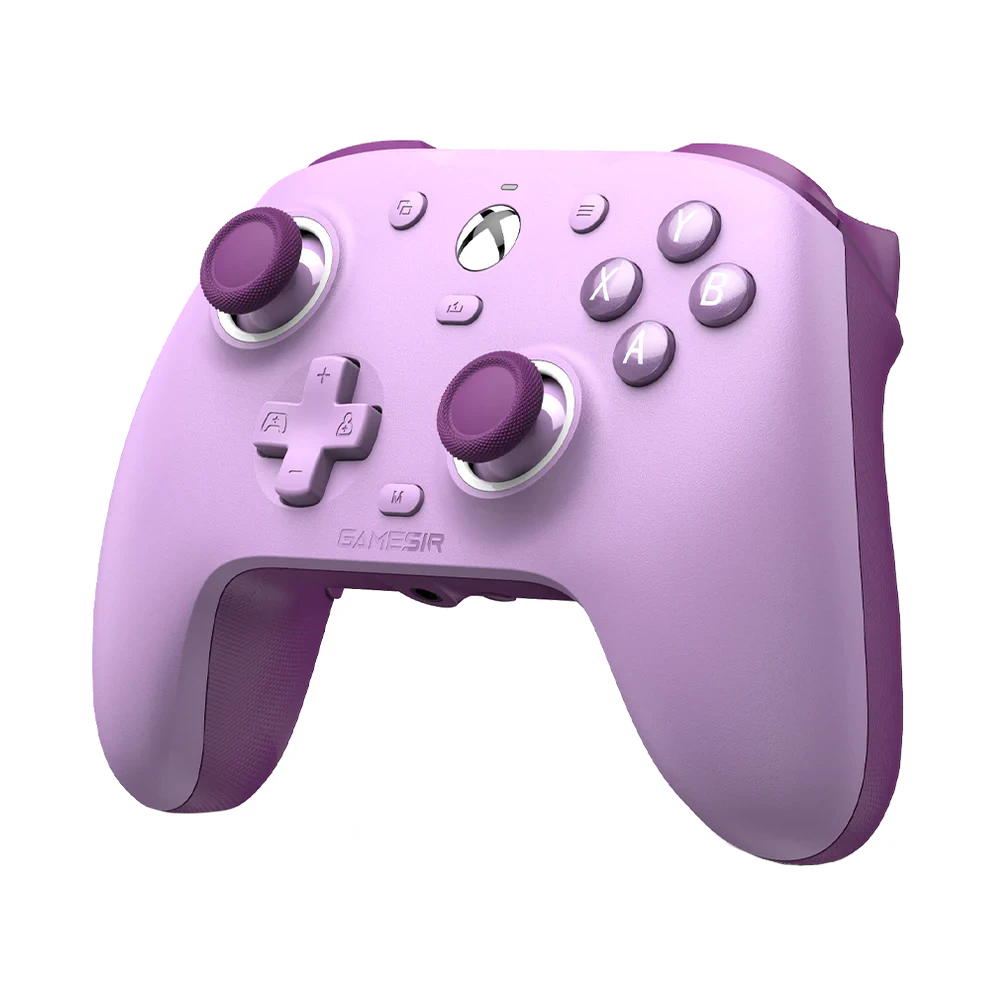 A large main feature product image of GameSir G7 SE Wired Controller with Hall Effect Sticks - Radiant Purple