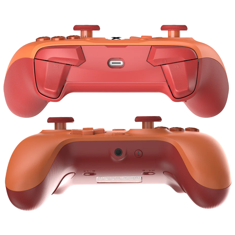 A large main feature product image of GameSir G7 SE Wired Controller with Hall Effect Sticks - Vibrant Orange