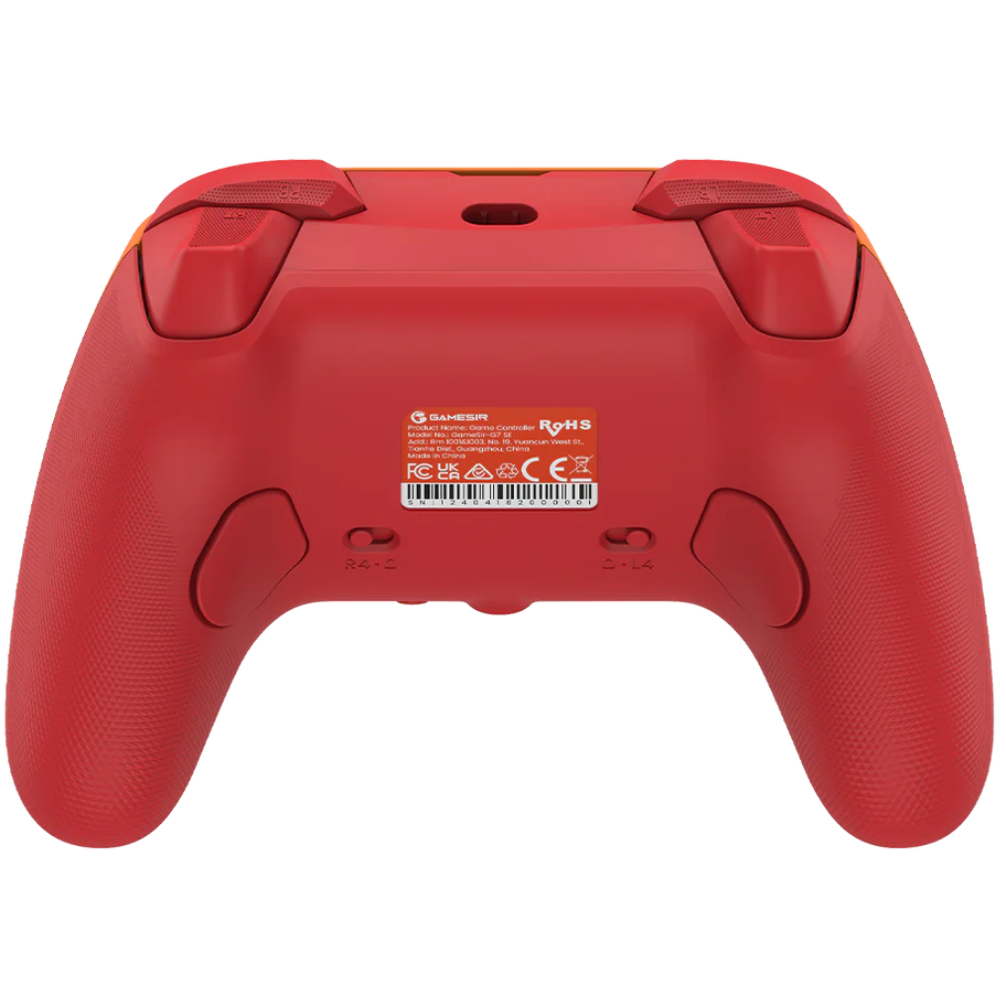 A large main feature product image of GameSir G7 SE Wired Controller with Hall Effect Sticks - Vibrant Orange