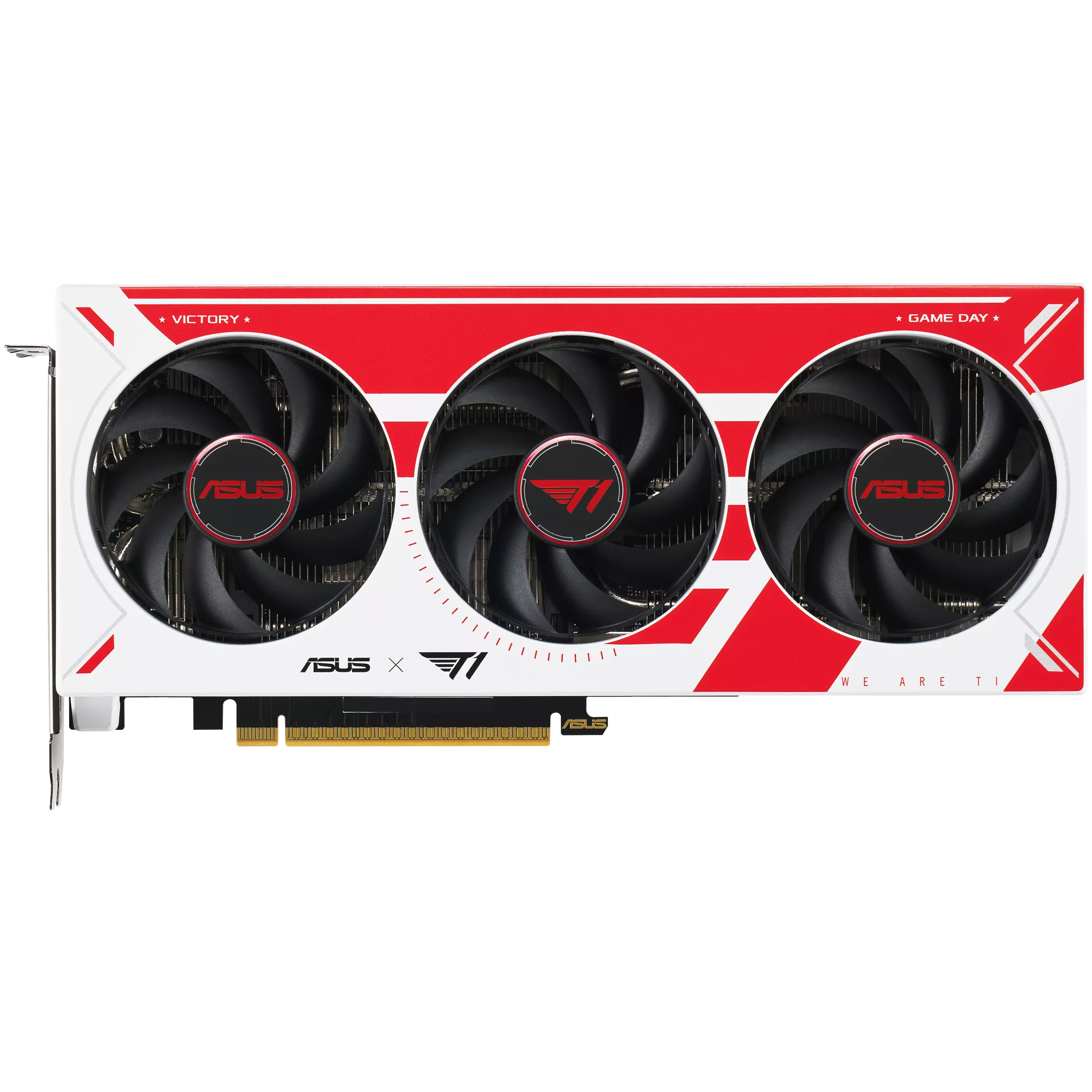 A large main feature product image of ASUS GeForce RTX 5060 Ti OC 8GB GDDR7 - T1 Edition