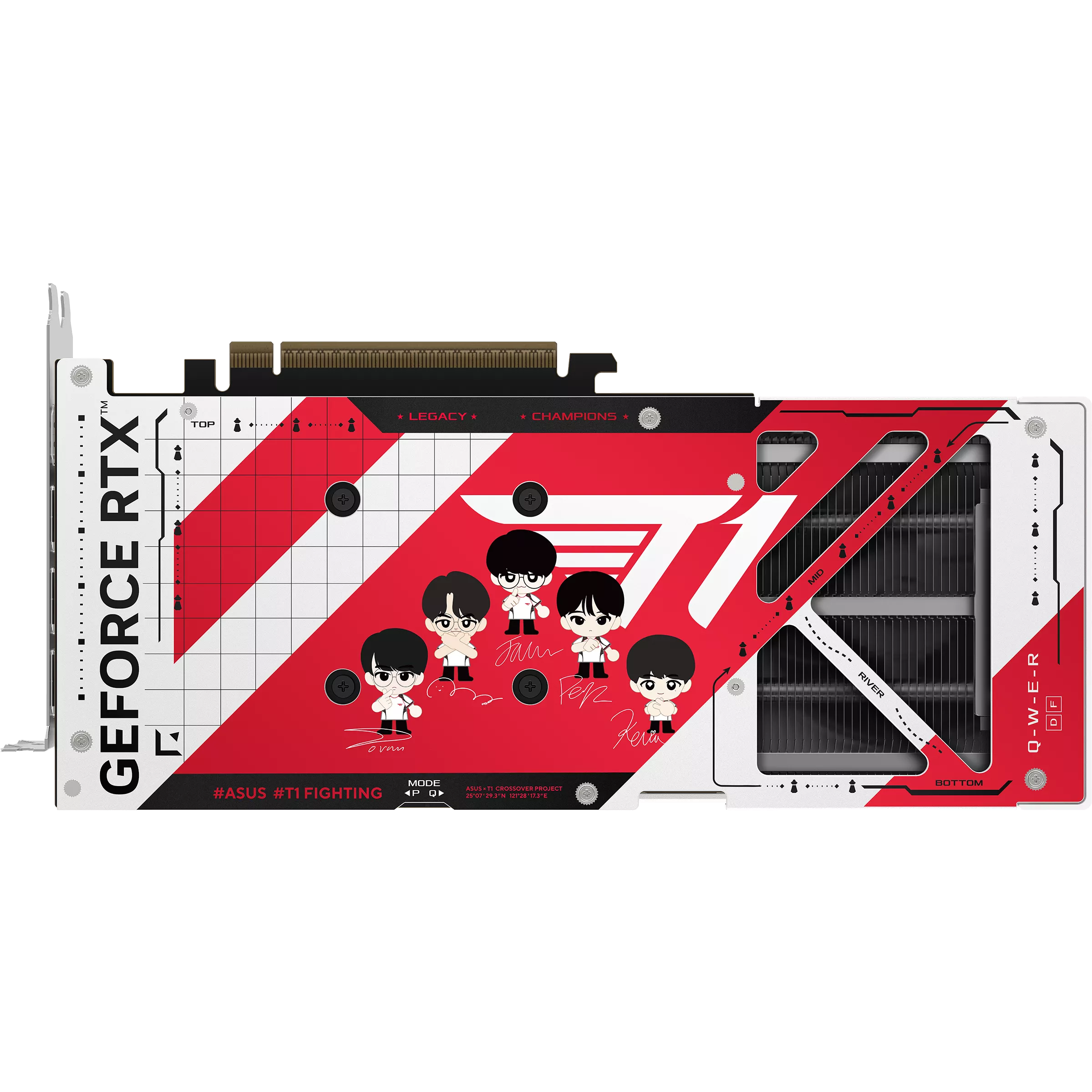 A large main feature product image of ASUS GeForce RTX 5060 Ti OC 8GB GDDR7 - T1 Edition