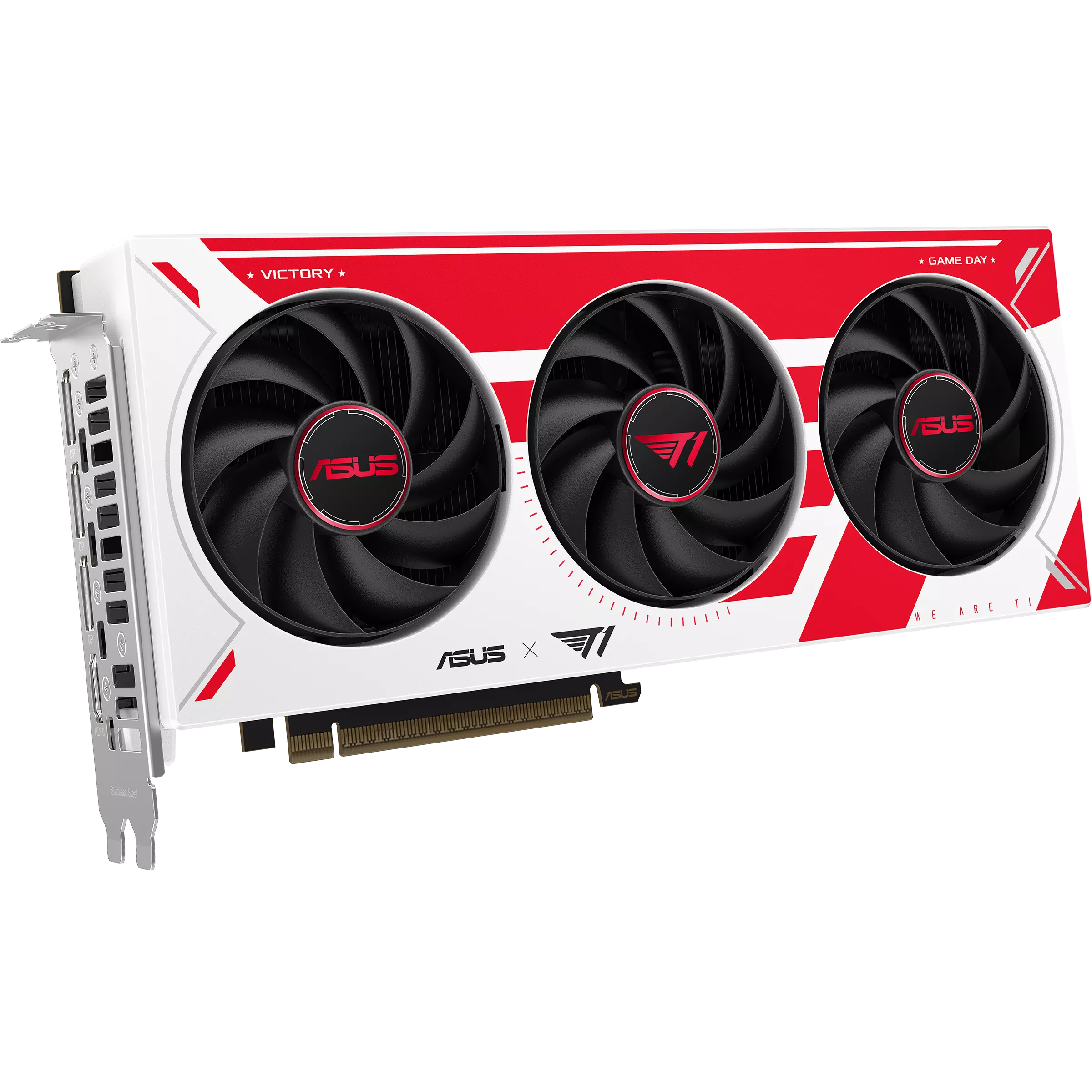 A large main feature product image of ASUS GeForce RTX 5060 Ti OC 8GB GDDR7 - T1 Edition