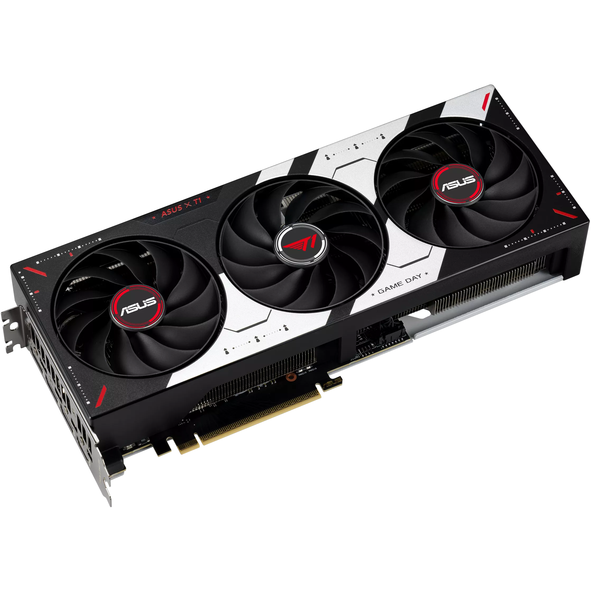 A large main feature product image of ASUS GeForce RTX 5070 OC 12GB GDDR7 - T1 Edition