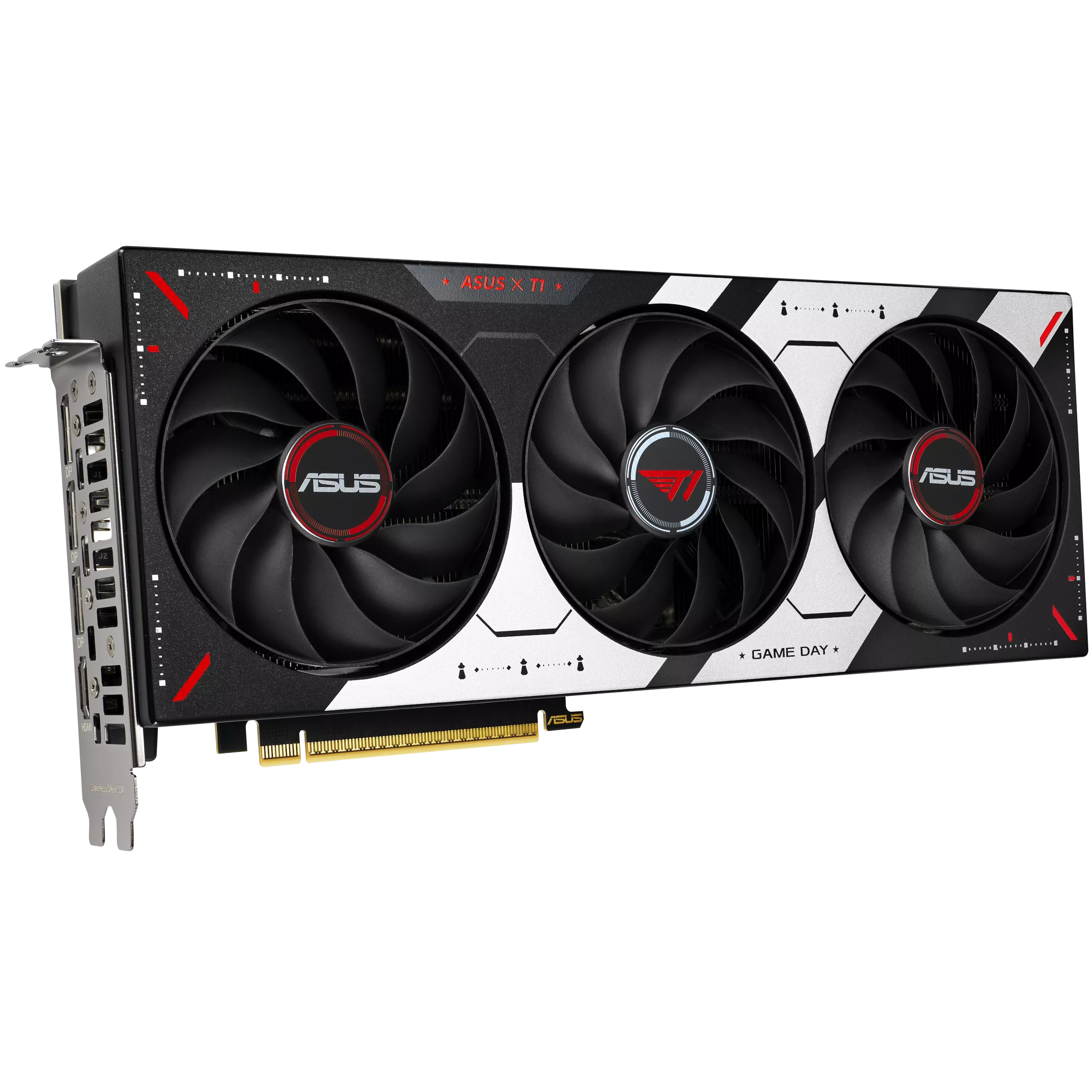 A large main feature product image of ASUS GeForce RTX 5070 OC 12GB GDDR7 - T1 Edition
