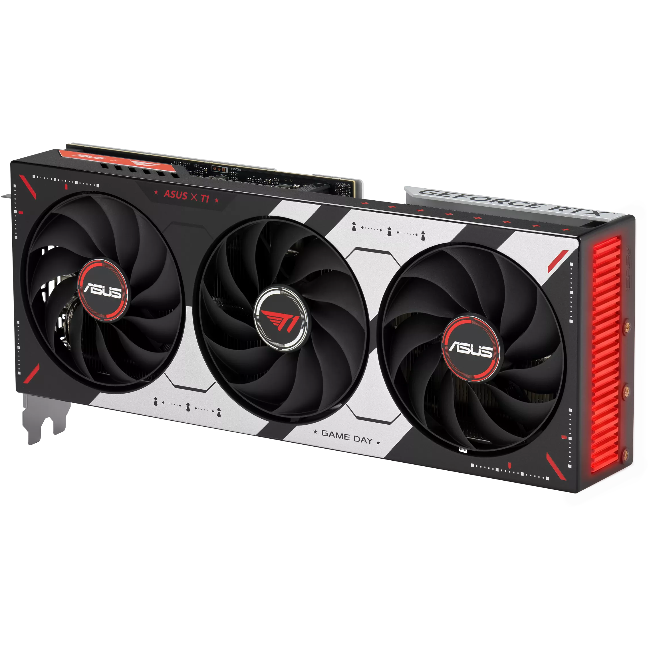 A large main feature product image of ASUS GeForce RTX 5070 OC 12GB GDDR7 - T1 Edition