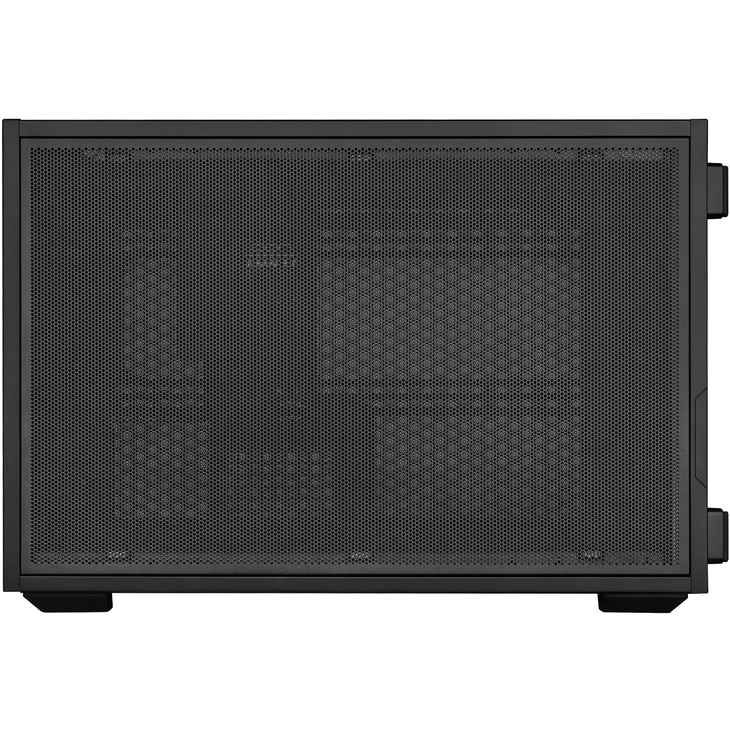 A large main feature product image of Lian Li DAN-B4 Wooden 21.3L Compact mATX Case (Black)