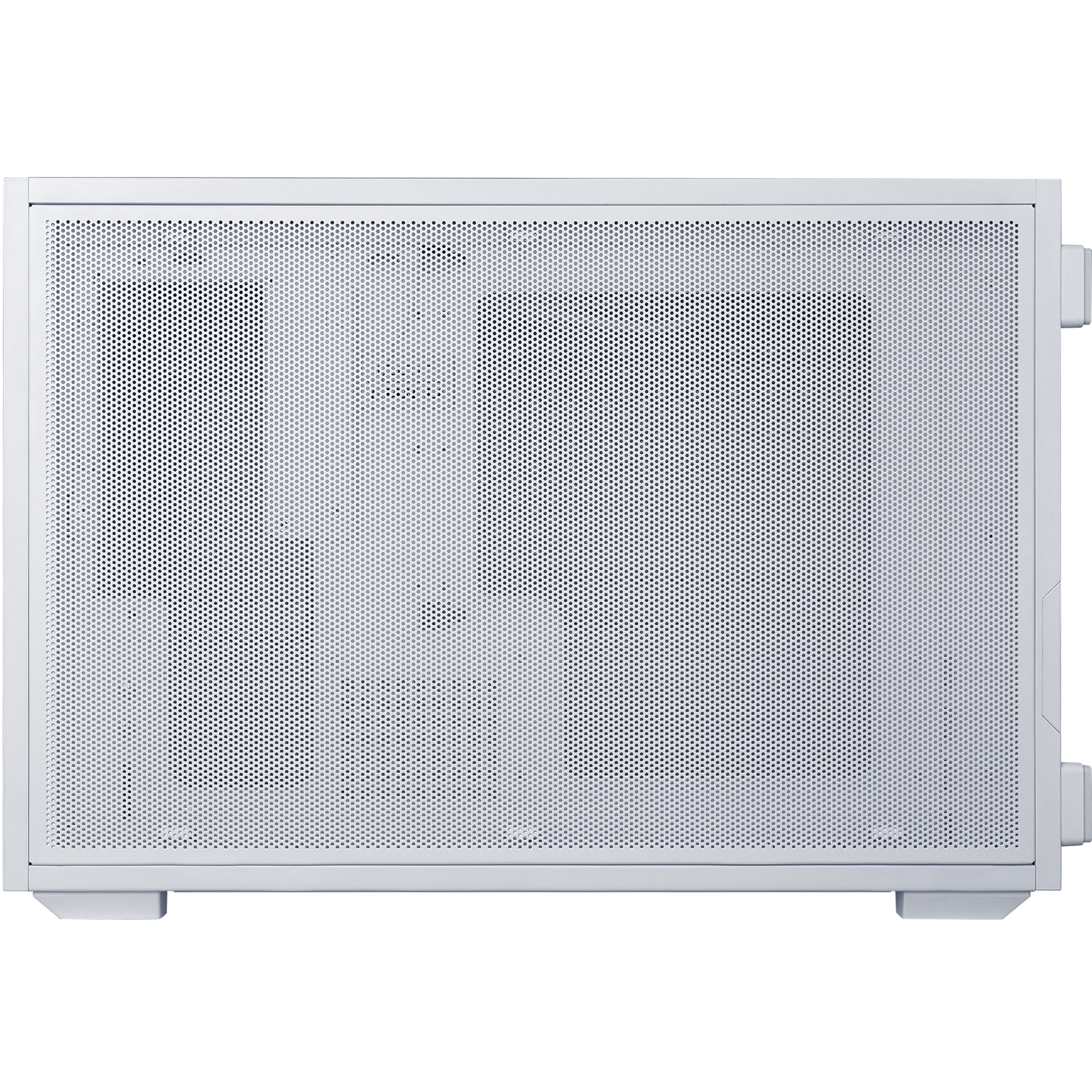 A large main feature product image of Lian Li DAN-B4 Wooden 21.3L Compact mATX Case (White)