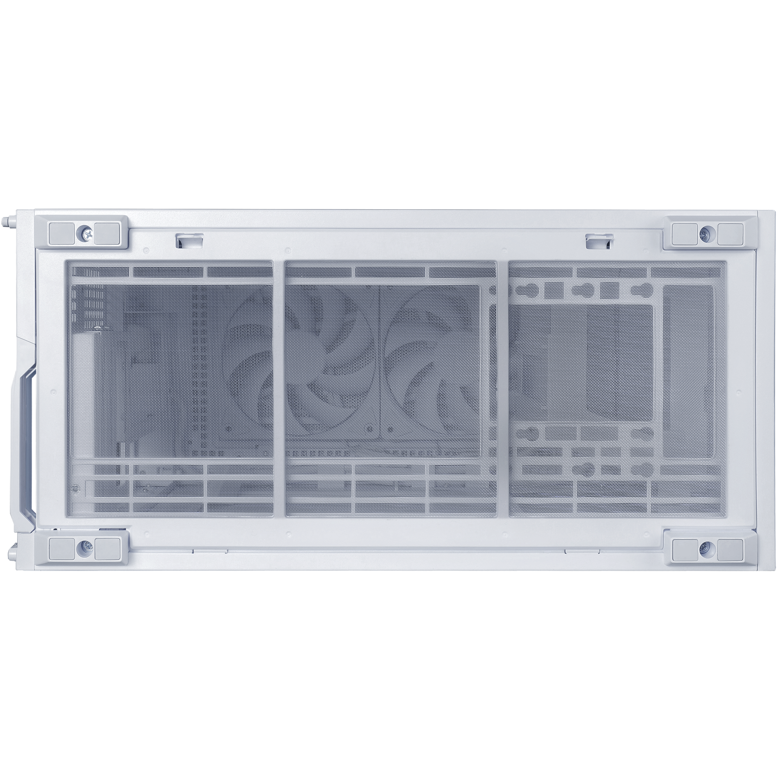 A large main feature product image of Lian Li DAN-B4 Wooden 21.3L Compact mATX Case (White)