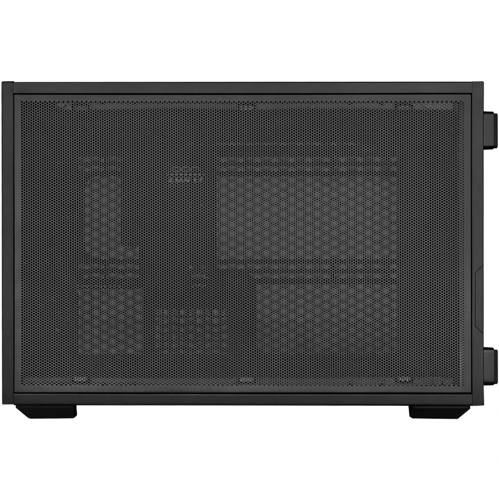 A large main feature product image of Lian Li DAN-B4 21.3L Compact mATX Case (Black)