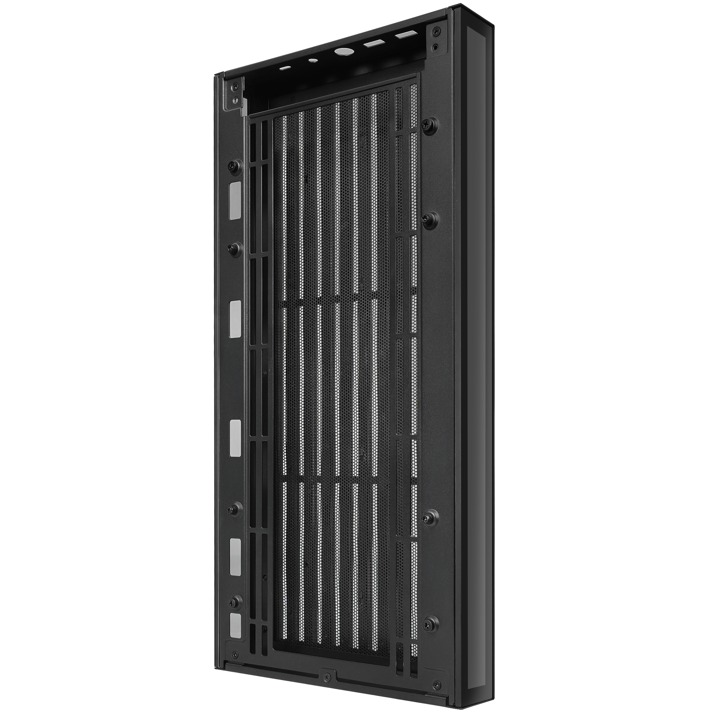A large main feature product image of Lian Li Vertical AeroDeck for DAN-B4 mATX (Black)