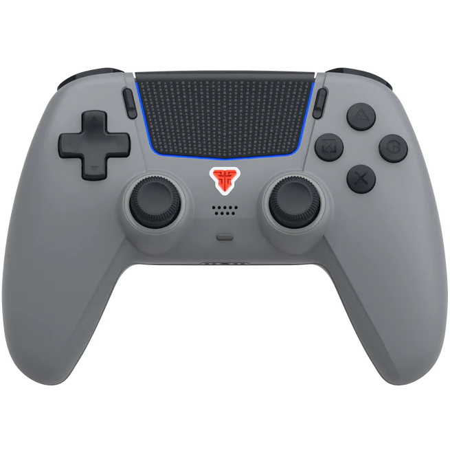 A large main feature product image of Fantech NOVA II D Wireless PS5/PC Gaming Controller with Touchpad - Grey