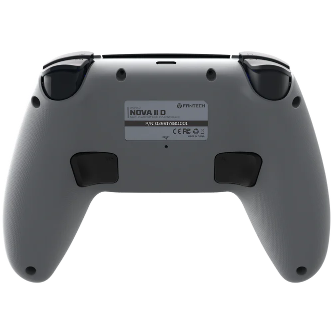 A large main feature product image of Fantech NOVA II D Wireless PS5/PC Gaming Controller with Touchpad - Grey
