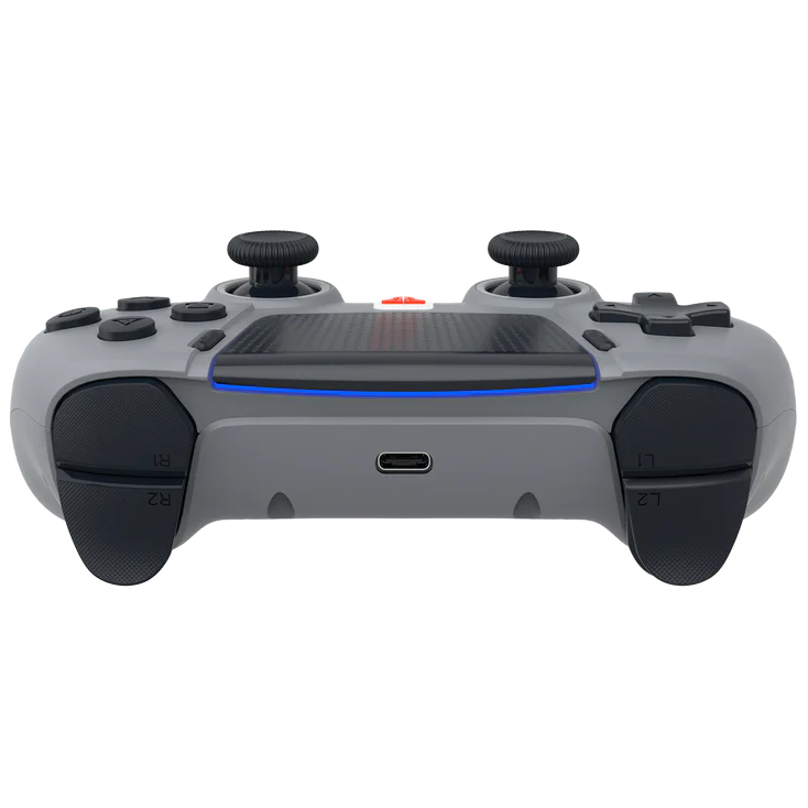 A large main feature product image of Fantech NOVA II D Wireless PS5/PC Gaming Controller with Touchpad - Grey