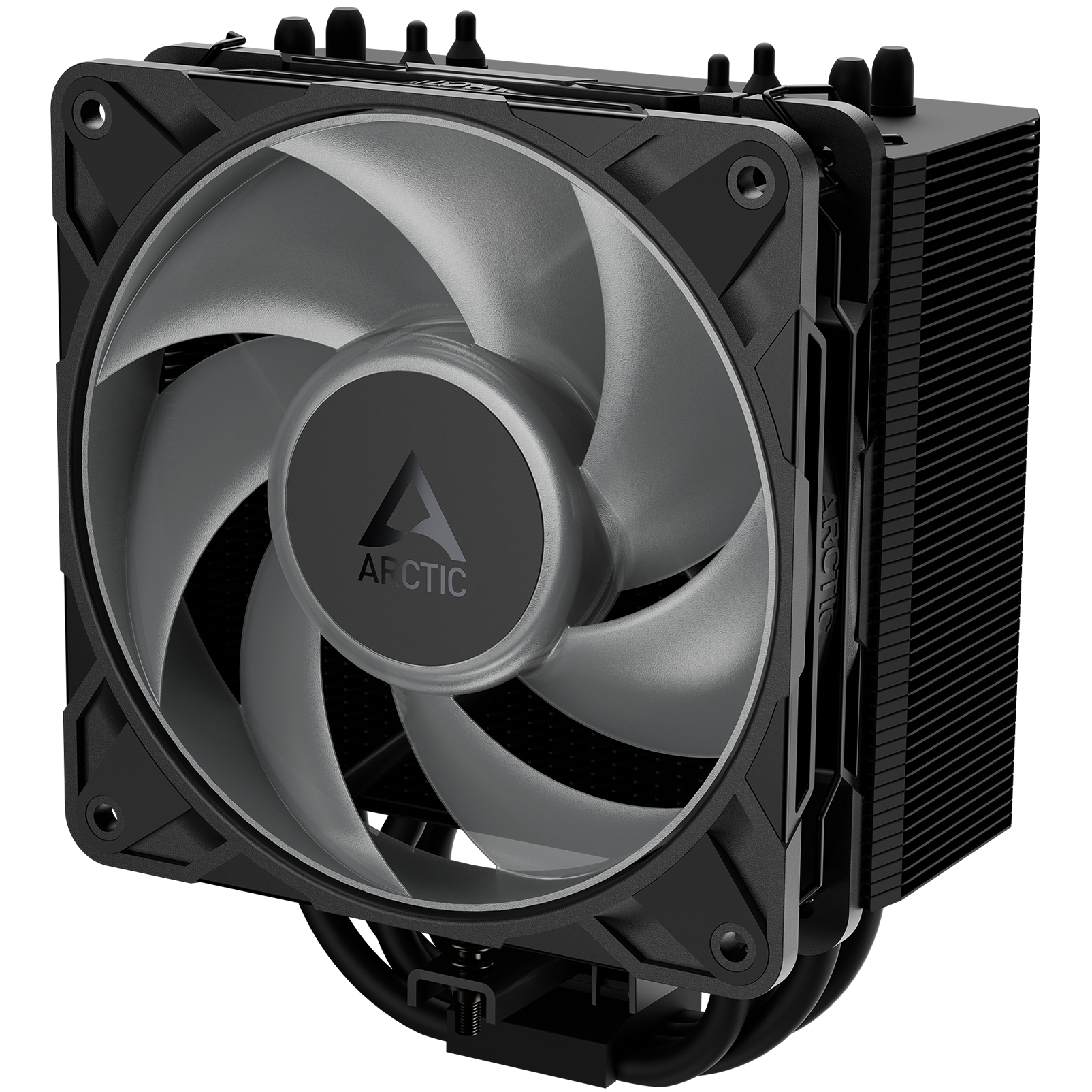 A large main feature product image of ARCTIC Freezer 36-S ARGB CPU Cooler (Black)