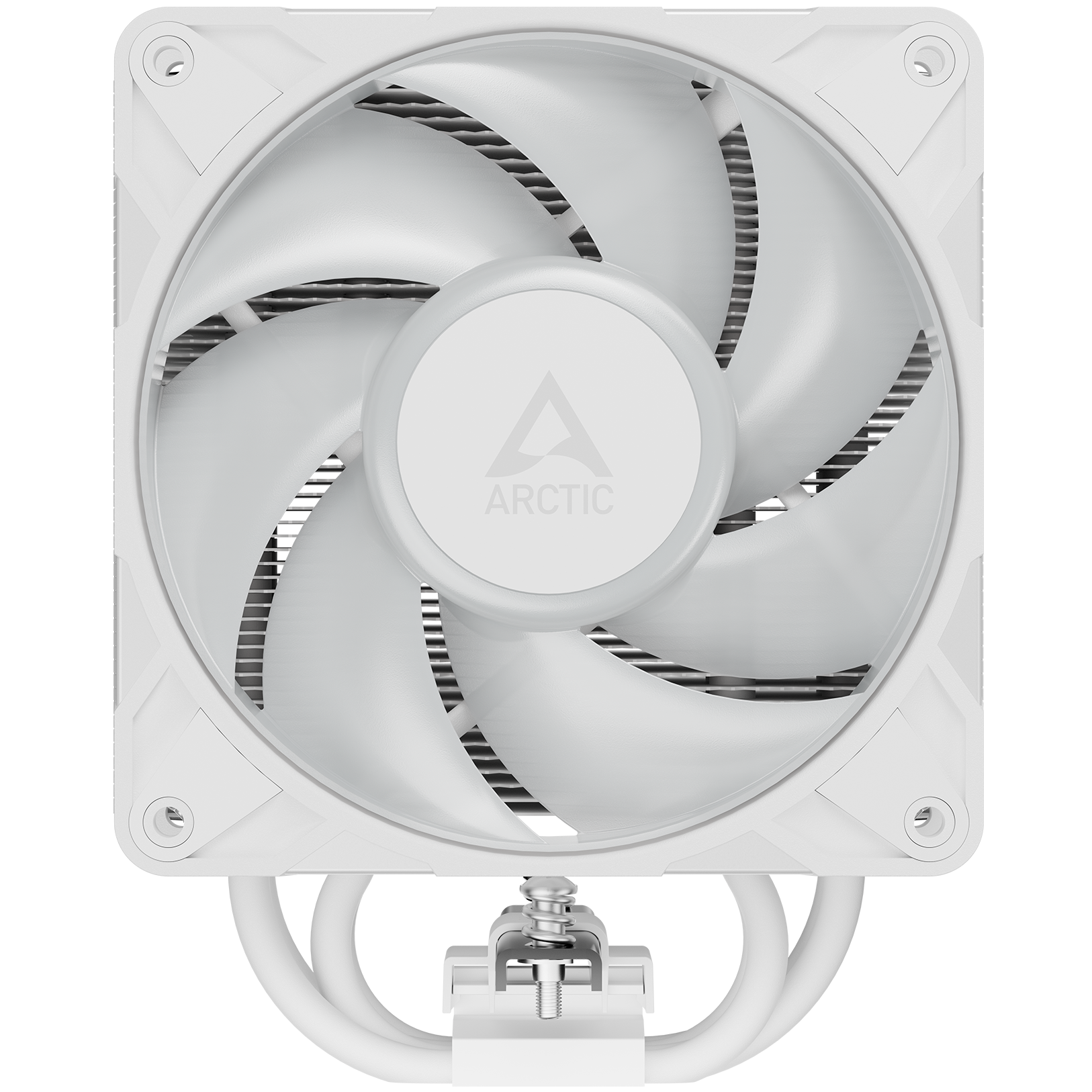 A large main feature product image of ARCTIC Freezer 36-S ARGB CPU Cooler (White)