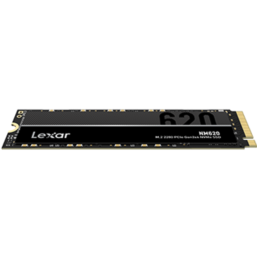 A large main feature product image of Lexar NM620 PCIe Gen3 NVMe M.2 SSD - 2TB