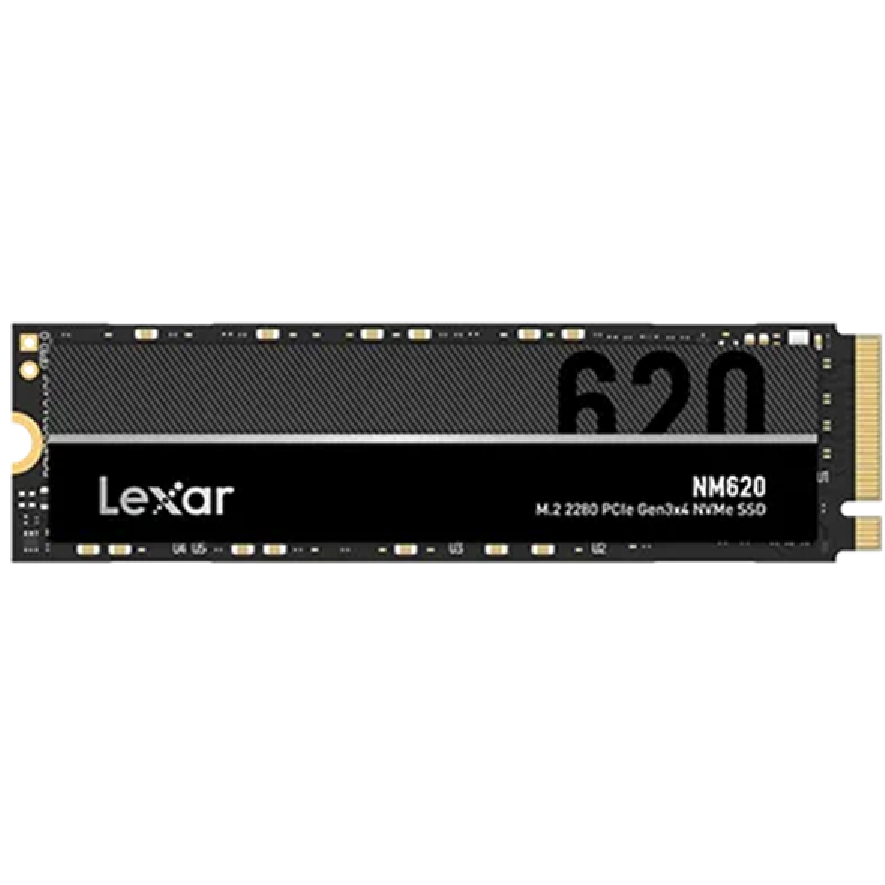 A large main feature product image of Lexar NM620 PCIe Gen3 NVMe M.2 SSD - 2TB