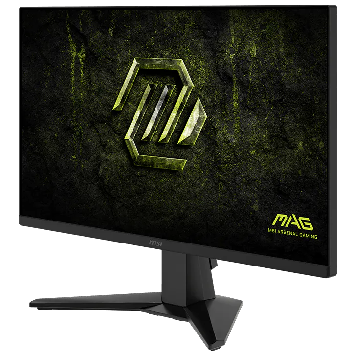 A large main feature product image of MSI MAG 255F X24 - 25" 1080p 240Hz 0.5ms Rapid IPS Gaming Monitor
