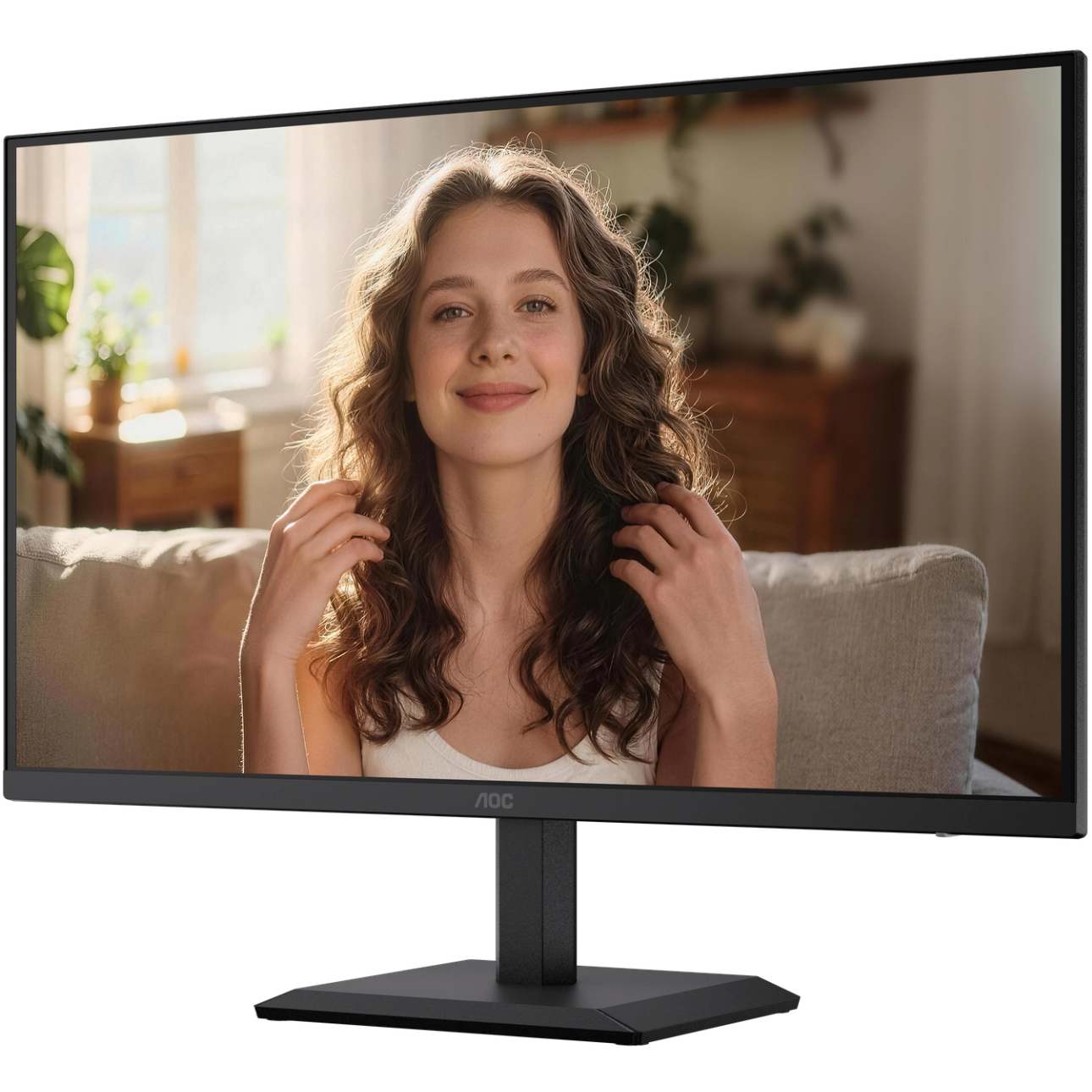 A large main feature product image of AOC 25B40HM - 25" 1080p 100Hz VA Monitor