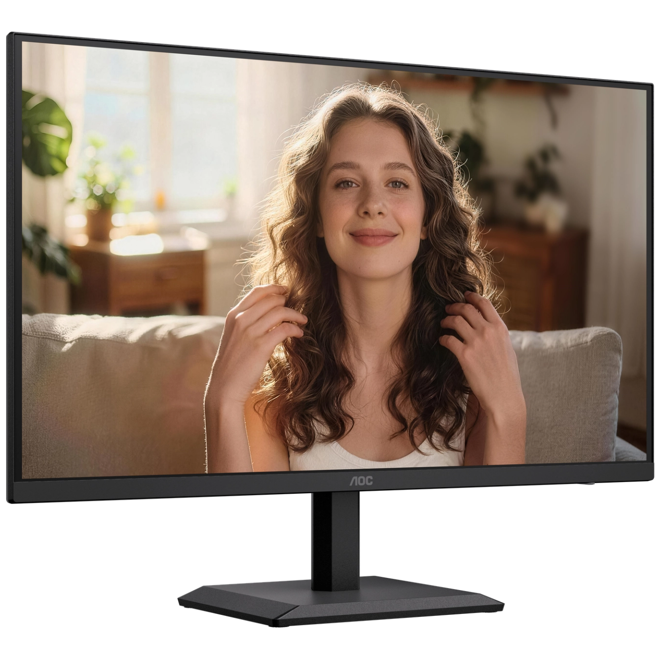 A large main feature product image of AOC 25B40HM - 25" 1080p 100Hz VA Monitor