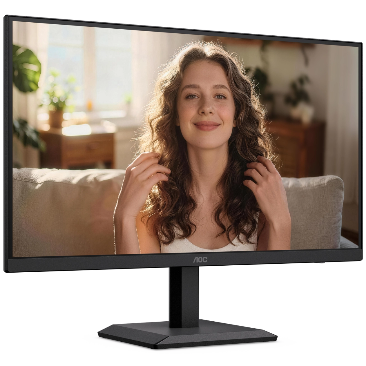 A large main feature product image of AOC 22B40HM - 22" 1080p 120Hz VA Monitor