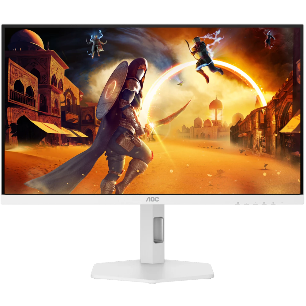 A large main feature product image of AOC Gaming U27G4/WS - 27" 4K 2160p 160Hz / 1080p 320Hz Dual-Mode 0.5ms Gaming Monitor