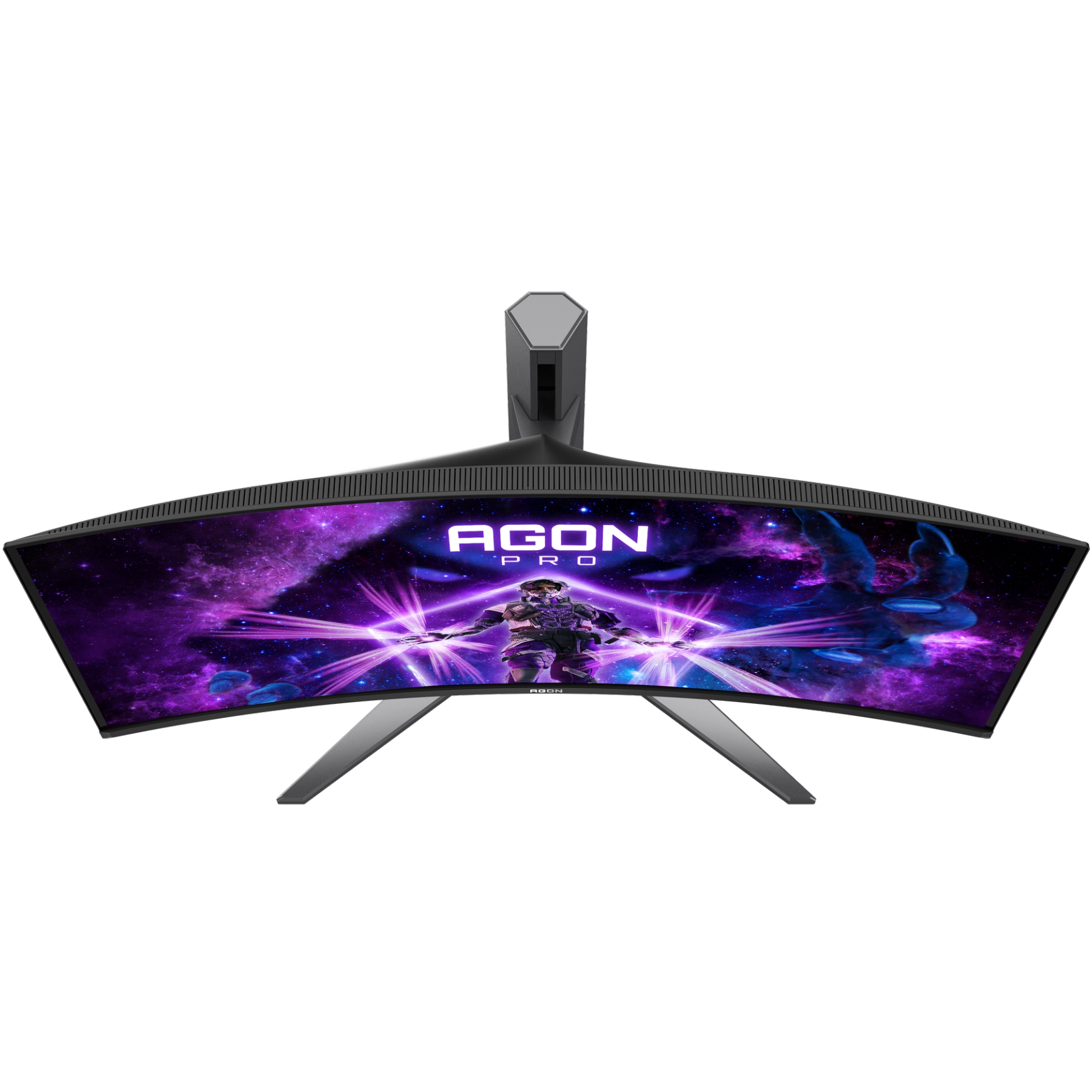 A large main feature product image of AOC AGON AGP346UCSD QD-OLED - 34" Curved 1440p 360Hz 0.03Ms Gaming Monitor