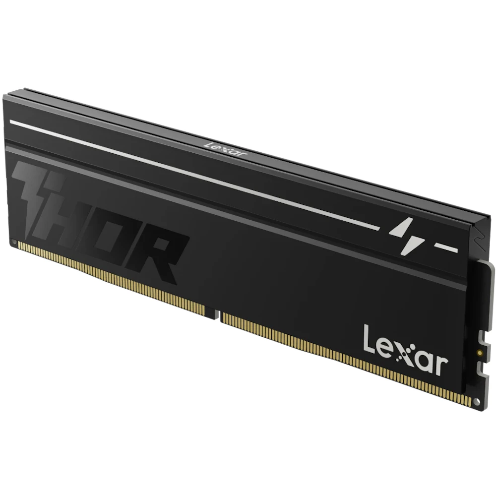 A large main feature product image of Lexar THOR G2 8GB Single (1x8GB) DDR5-6000 C38