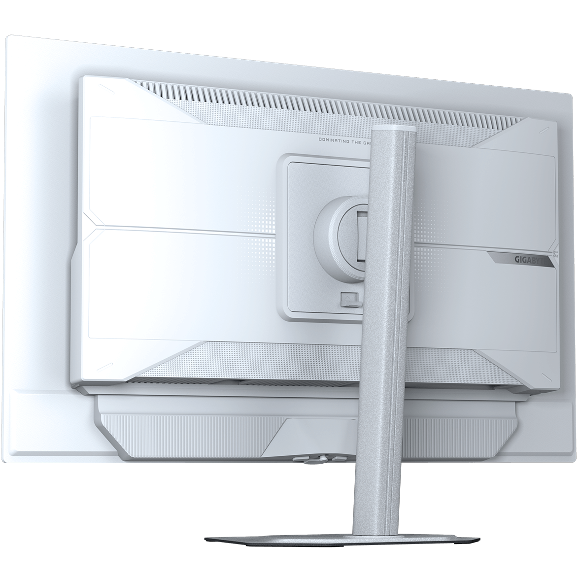 A large main feature product image of Gigabyte MO27Q2A ICE QD-OLED - 27" 1440p 280Hz 0.03ms Gaming Monitor