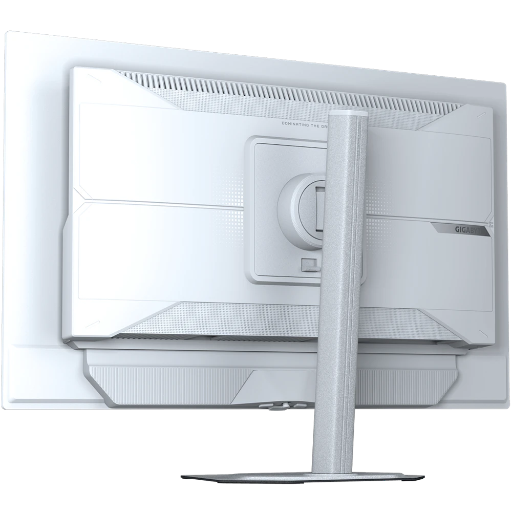 A large main feature product image of Gigabyte MO27Q2A ICE QD-OLED - 27" 1440p 280Hz 0.03ms Gaming Monitor