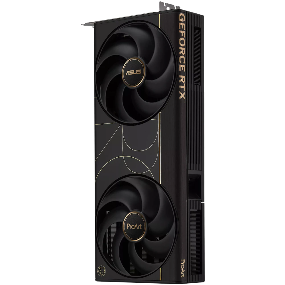 A large main feature product image of ASUS GeForce RTX 5090 ProArt OC 32GB GDDR7