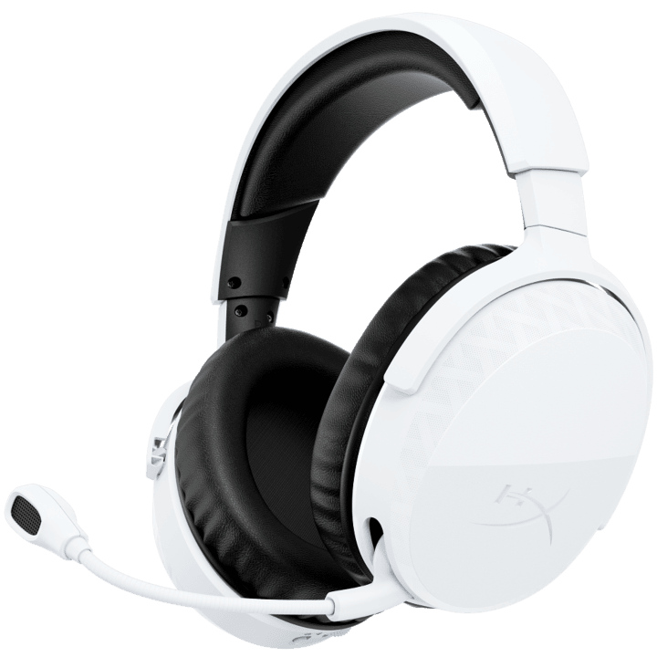 A large main feature product image of HyperX Cloud Stinger 3 - Wireless Gaming Headset (White)