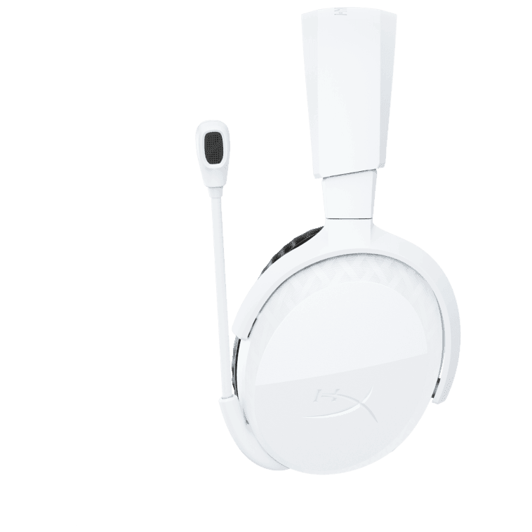 A large main feature product image of HyperX Cloud Stinger 3 - Wireless Gaming Headset (White)