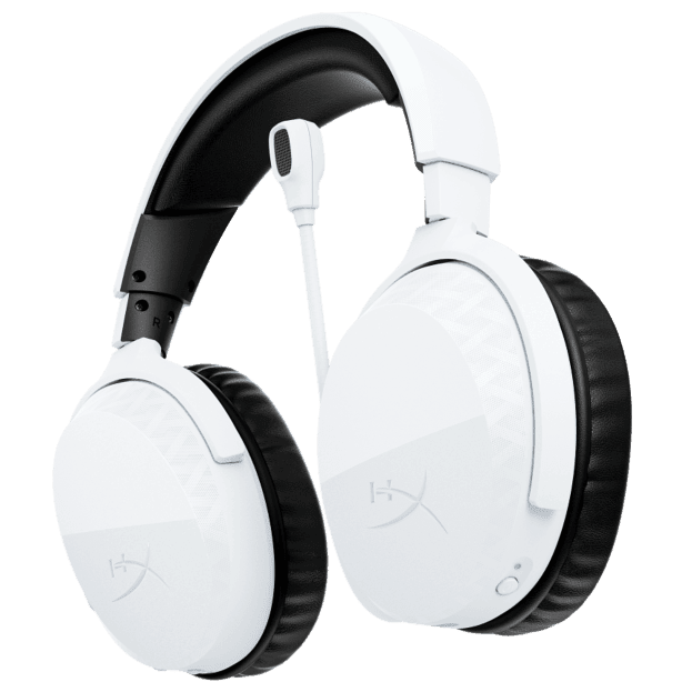 A large main feature product image of HyperX Cloud Stinger 3 - Wireless Gaming Headset (White)