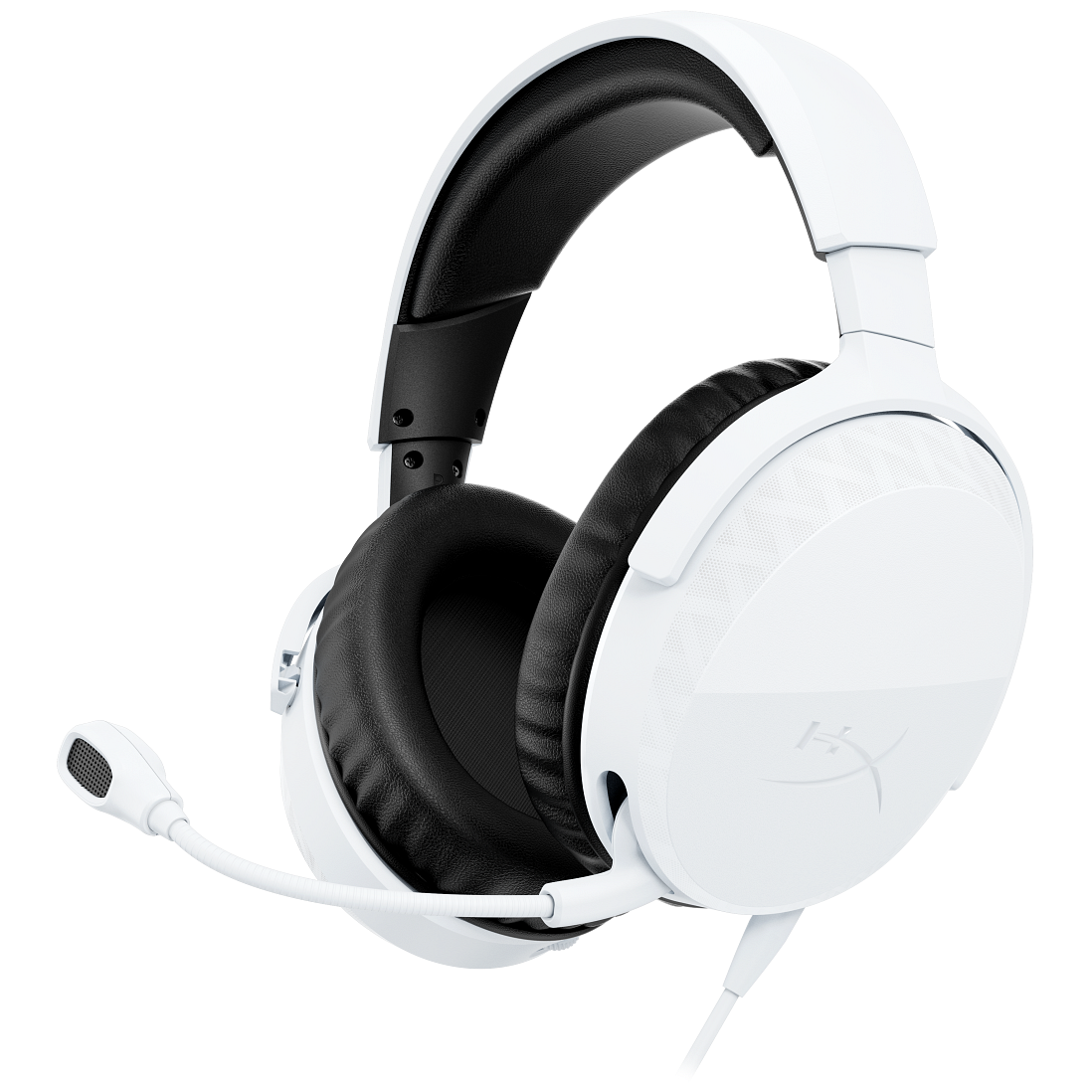 A large main feature product image of HyperX Cloud Stinger 3 - Wired Gaming Headset (White)