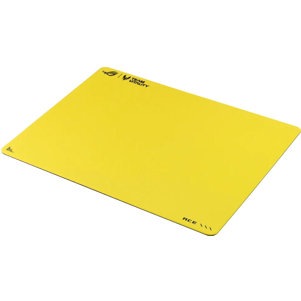 A large main feature product image of ASUS ROG Hone Control Ace L Vitality Edition Mouse Pad