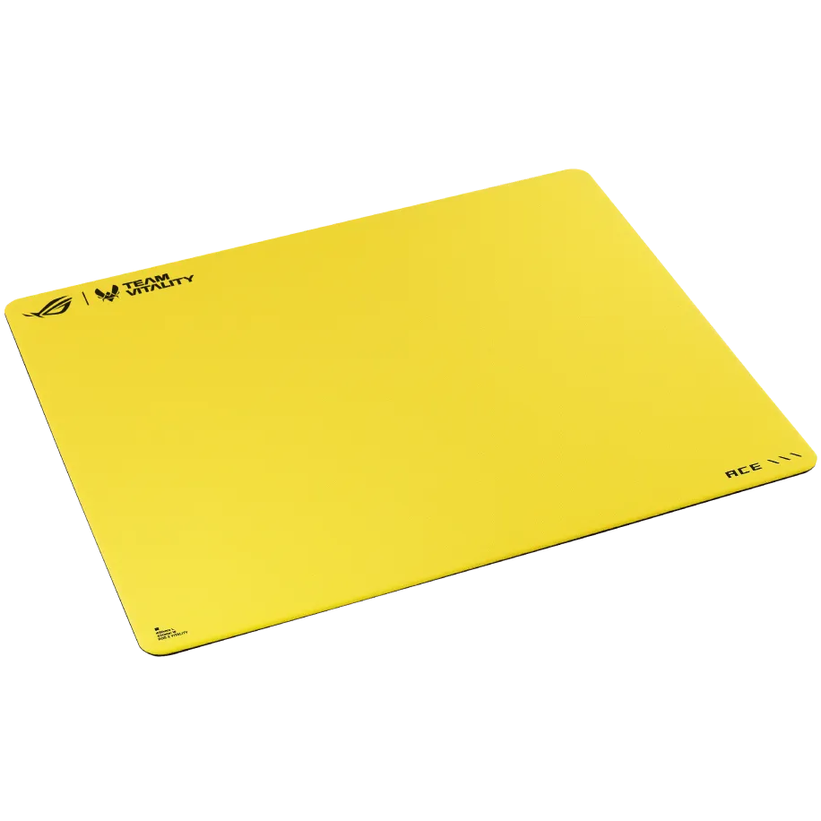 A large main feature product image of ASUS ROG Hone Control Ace L Vitality Edition Mouse Pad